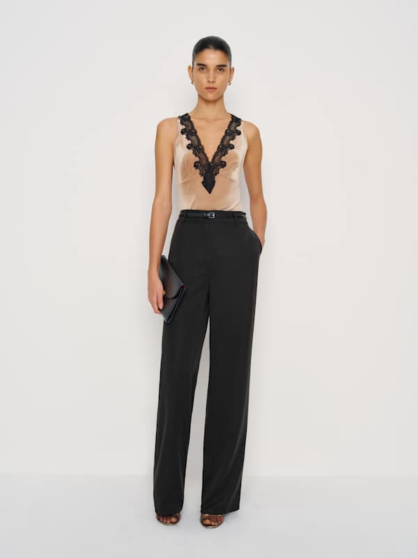Gisele High Rise Pant - Black